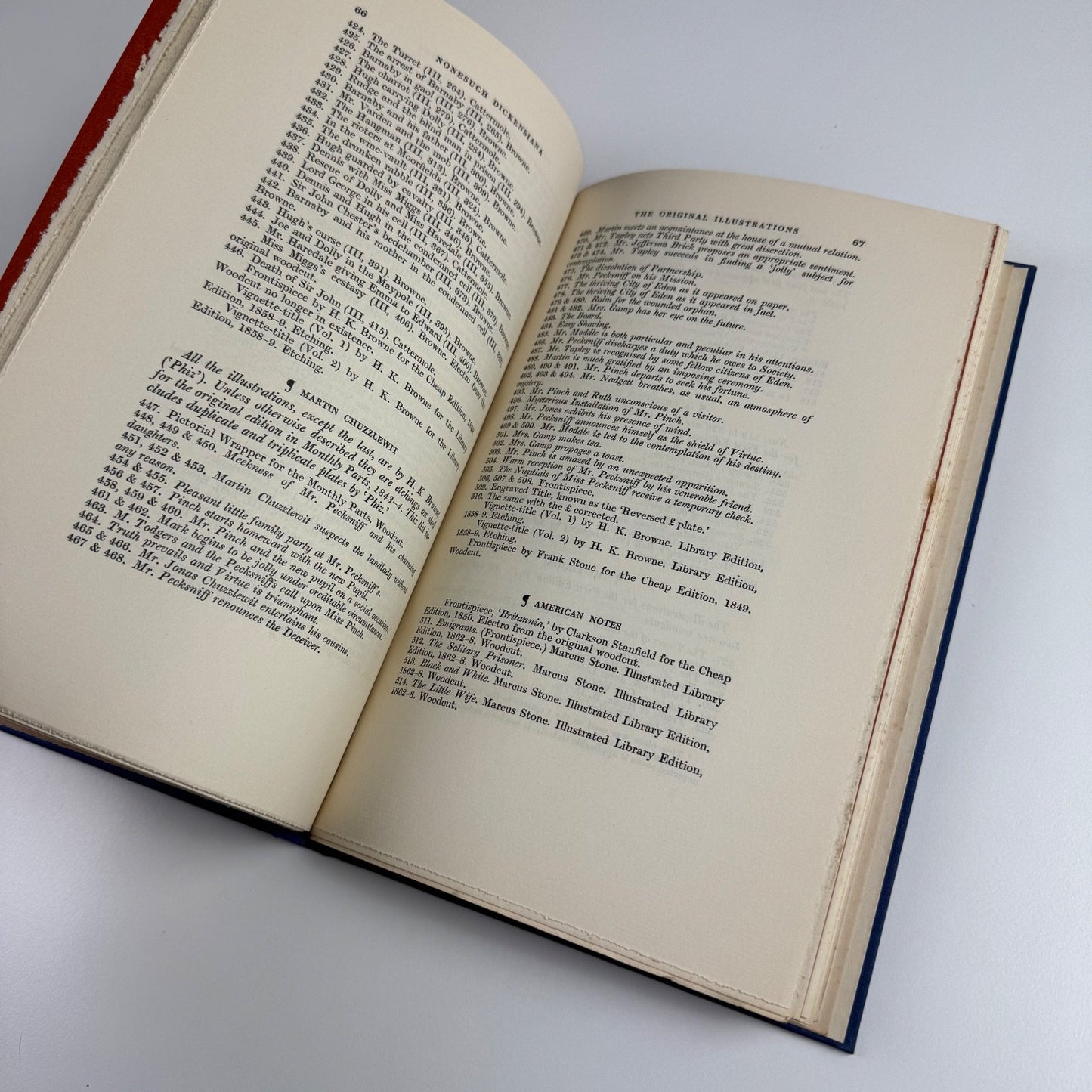 Nonesuch Dickensia. Retrospectus and Prospectus. The Nonesuch Press, 1937