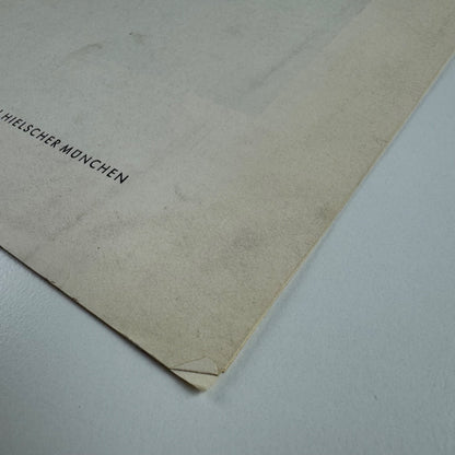 Leaflet for Frans Maserell | Galerie Karin Hielscher, Munich, 1951