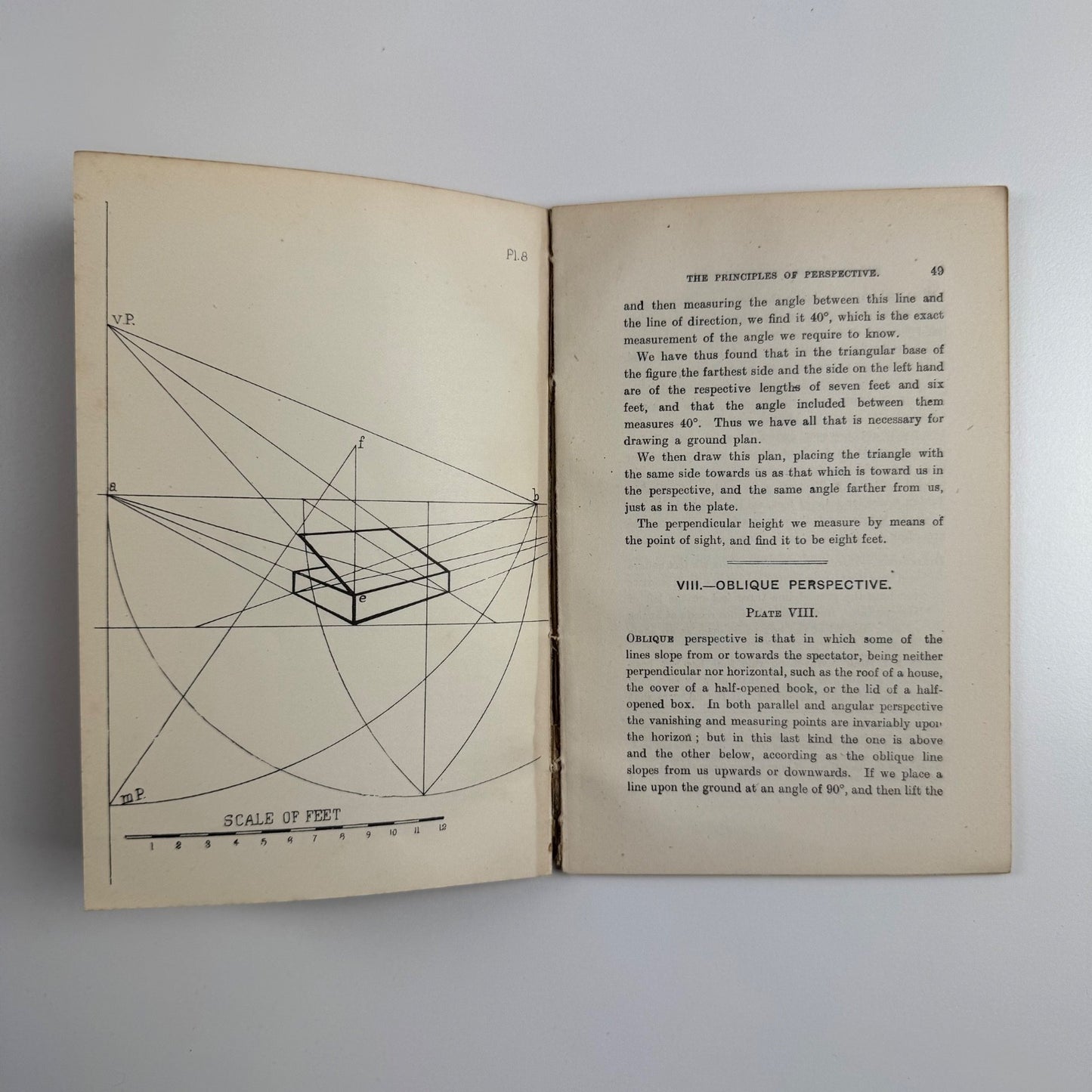 Principles of Perspective by Henry Lewis. No. 8. George Rowney & Co, 29th edition