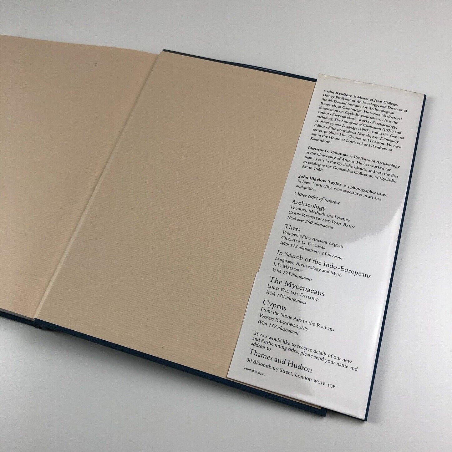 The Cycladic Spirit by Colin Renfrew | Nicholas P. Goulandris Collection 1991