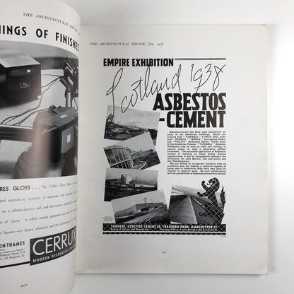 The Architectural Review - The Glasgow Exhibition, 1938