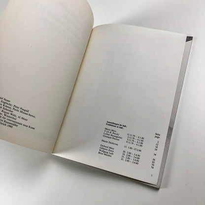 Dokumentation 5: InK Halle Fur Internationale Neue Kunst Limmatstrasse 87 Zurich