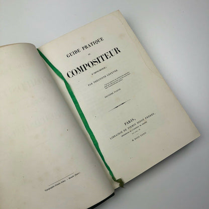 Guide Pratique du Compositeur (1872 Edition) | Théotiste Lefevre