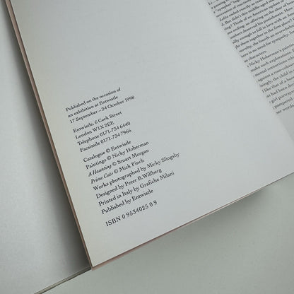 Nicky Hoberman | Entwistle London exhibition catalogue, 1998