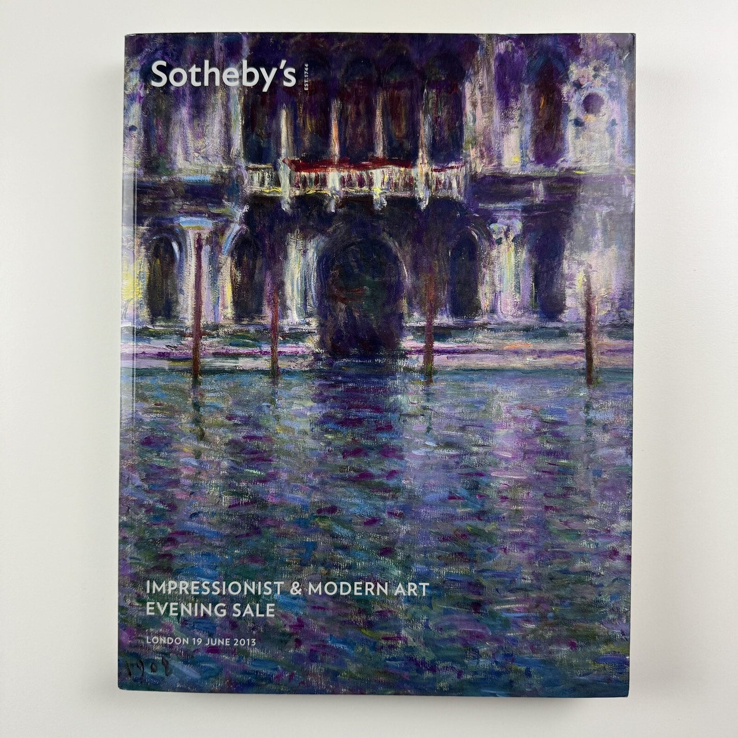 Impressionist & Modern Art London evening sale Sotheby's London 19 June 2013 sale ref L13006