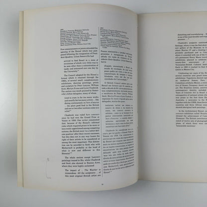Britain and the Sao Paulo Bienal 1951-1991 | British Council, 1991