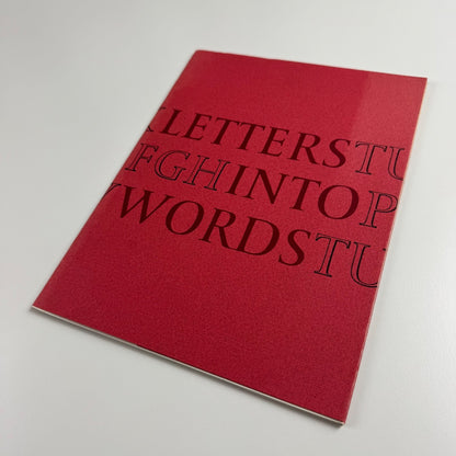 Letters into Words by Michael Harvey | William Clowes & Co, 1973