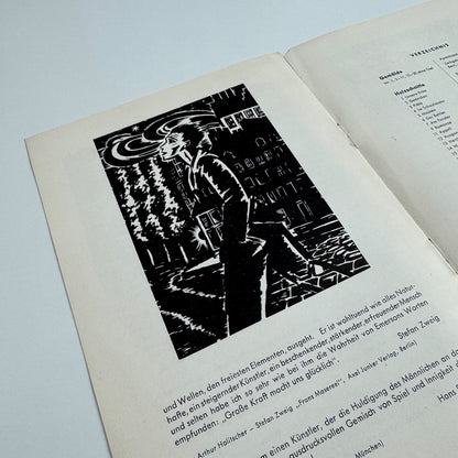 Leaflet for Frans Maserell | Galerie Karin Hielscher, Munich, 1951