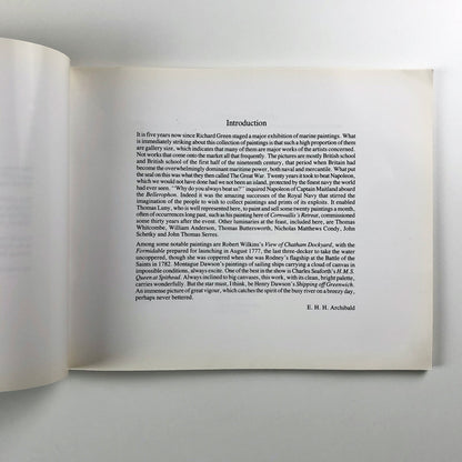 Marine Paintings - exhibition catalogue | Richard Green, London 1992