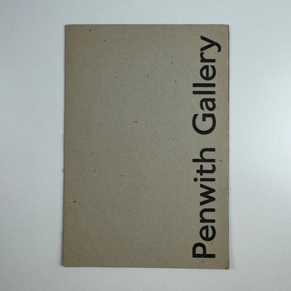 Catalogue Penwith Society Gallery Autumn exhibition 1971