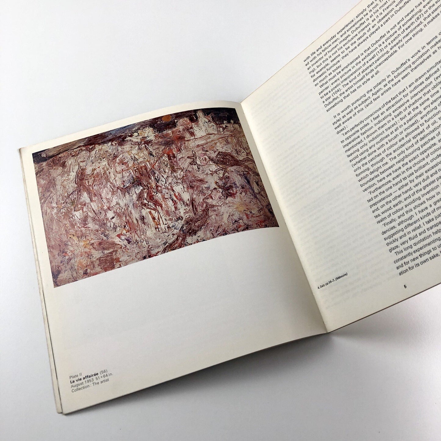 Jean Dubuffet Paintings | Tate Gallery / Arts Council catalogue, 1966