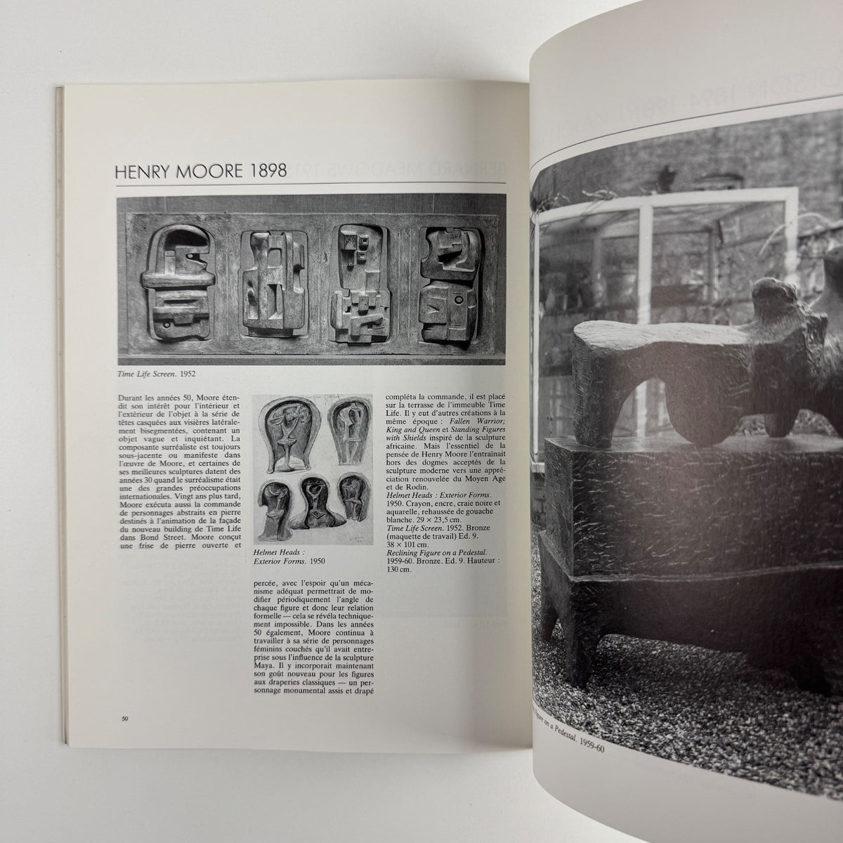 English Contrasts. Peintres et Sculpteurs Anglais 1950-1960 | Artcurial, 1984