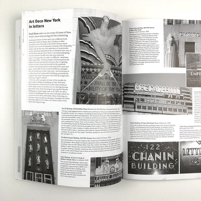 Forum 12 Journal of Letter Exchange | Issue 12 September, 2006 | Art Deco lettering