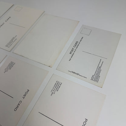 Five postcards relating to Tom Phillips including relating to A Humument