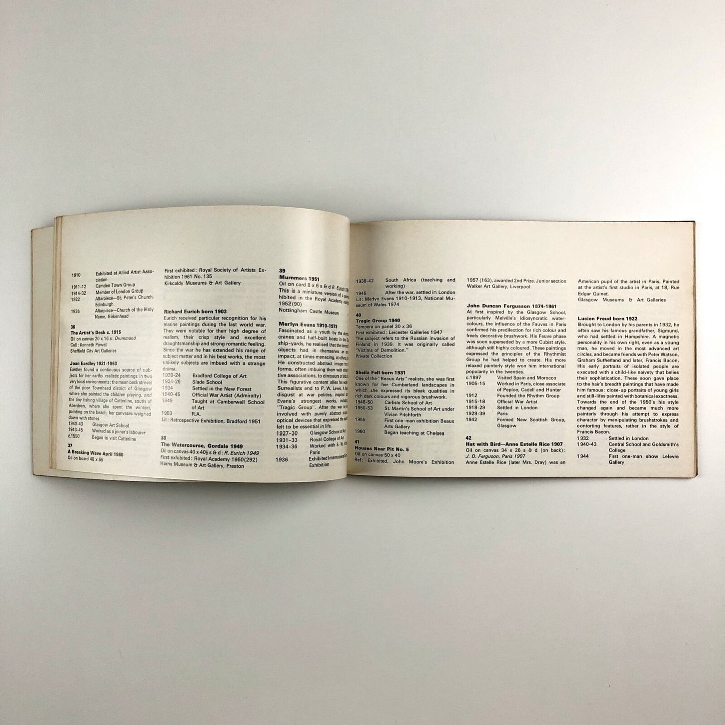 British Painting 1900–1960 | Sheffield City Art Galleries catalogue, 1976