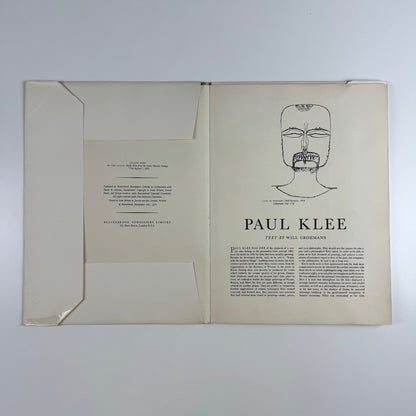 Paul Klee | Beaverbrook Newspapers, 1958 large format book