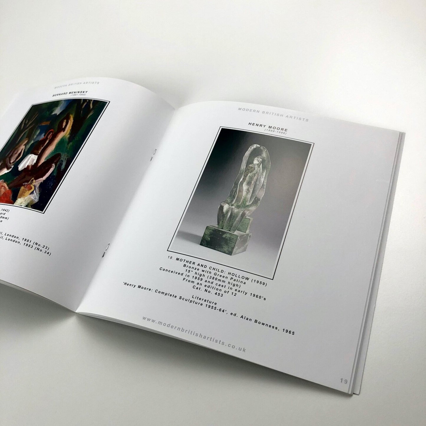 Modern British Artists gallery, London | 2004 exhibition catalogue