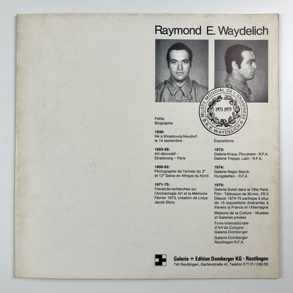 Raymond E. Waydelich. Lidya Jacob Story | Karl Erst Osthaus Museum Hagen, folded card, 1976