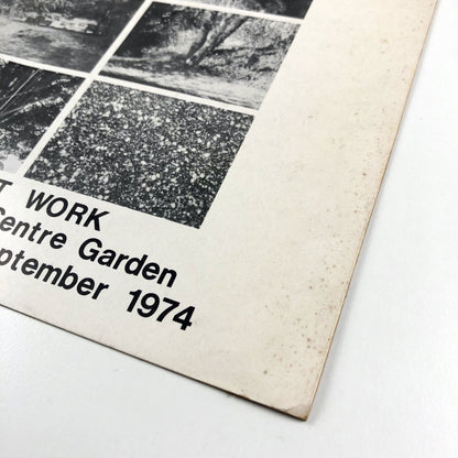 Alan Welsford – Robert Frankland | Camden Arts Centre Garden catalogue, 1974