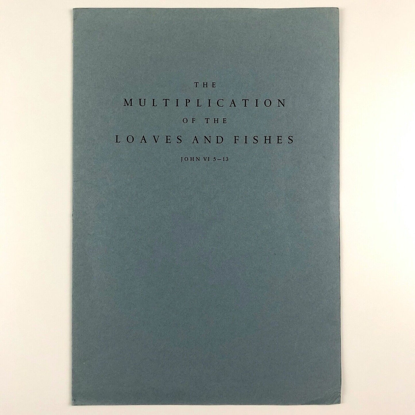 The Multiplication of the Loaves and Fishes | Stanbrook Abbey Press, Worcester