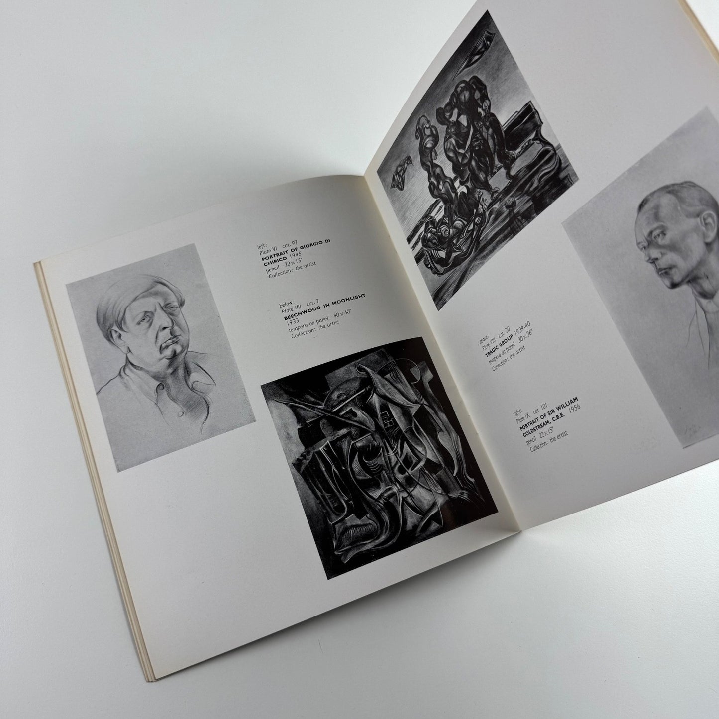 Merlyn Evans paintings, drawings and etchings Whitechapel Art Gallery 1956