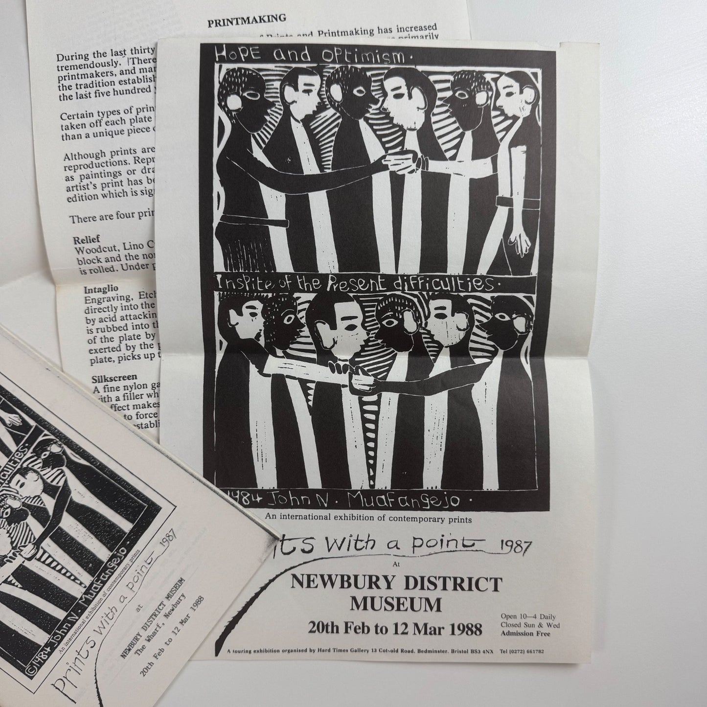 Prints with a point 1987 | Newbury District Museum 1988