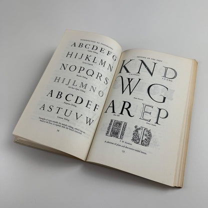 Introduction to Typography by Oliver Simon | Faber & Faber, London, 1963
