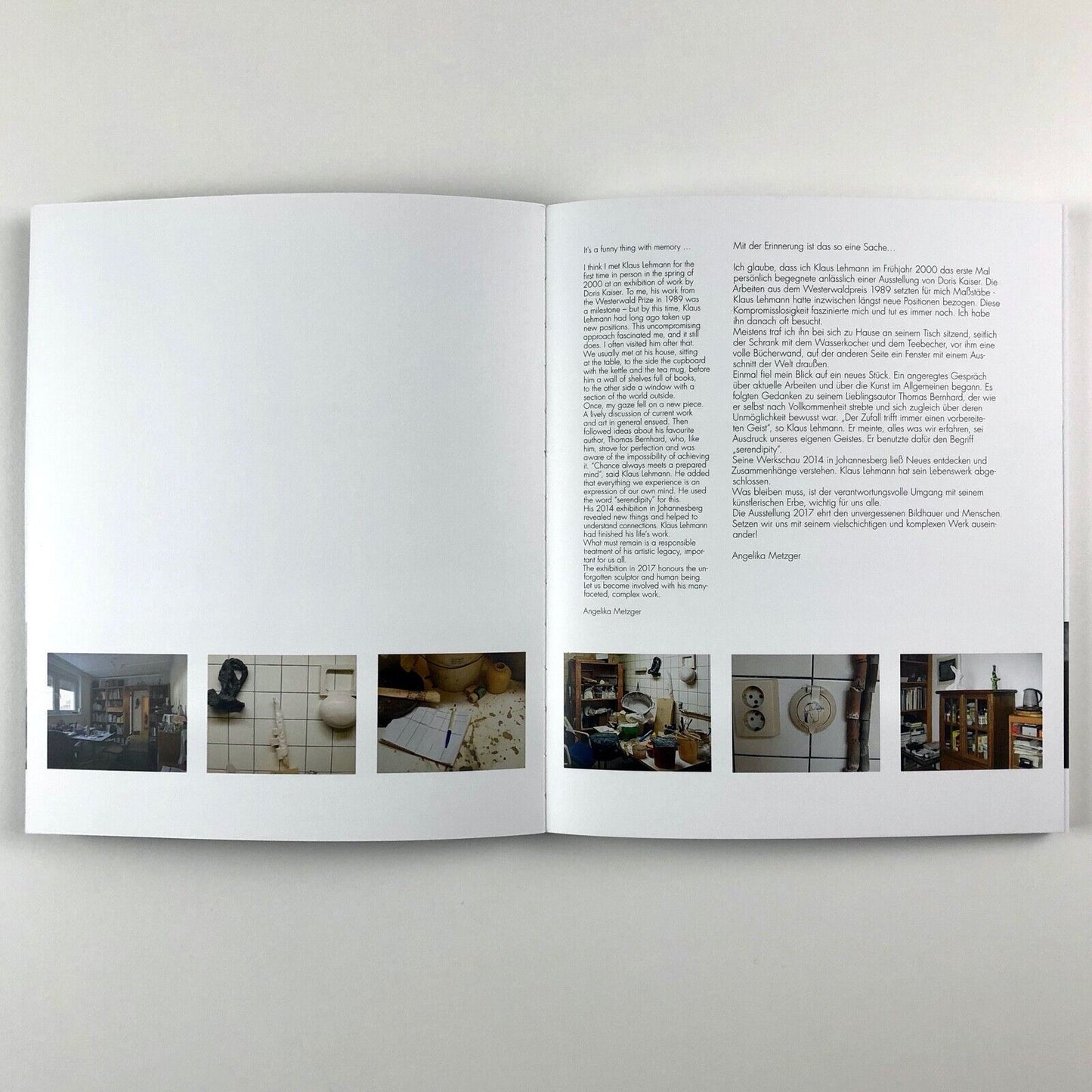 Klaus Lehmann: serendipity | Galerie Metzger, 2017