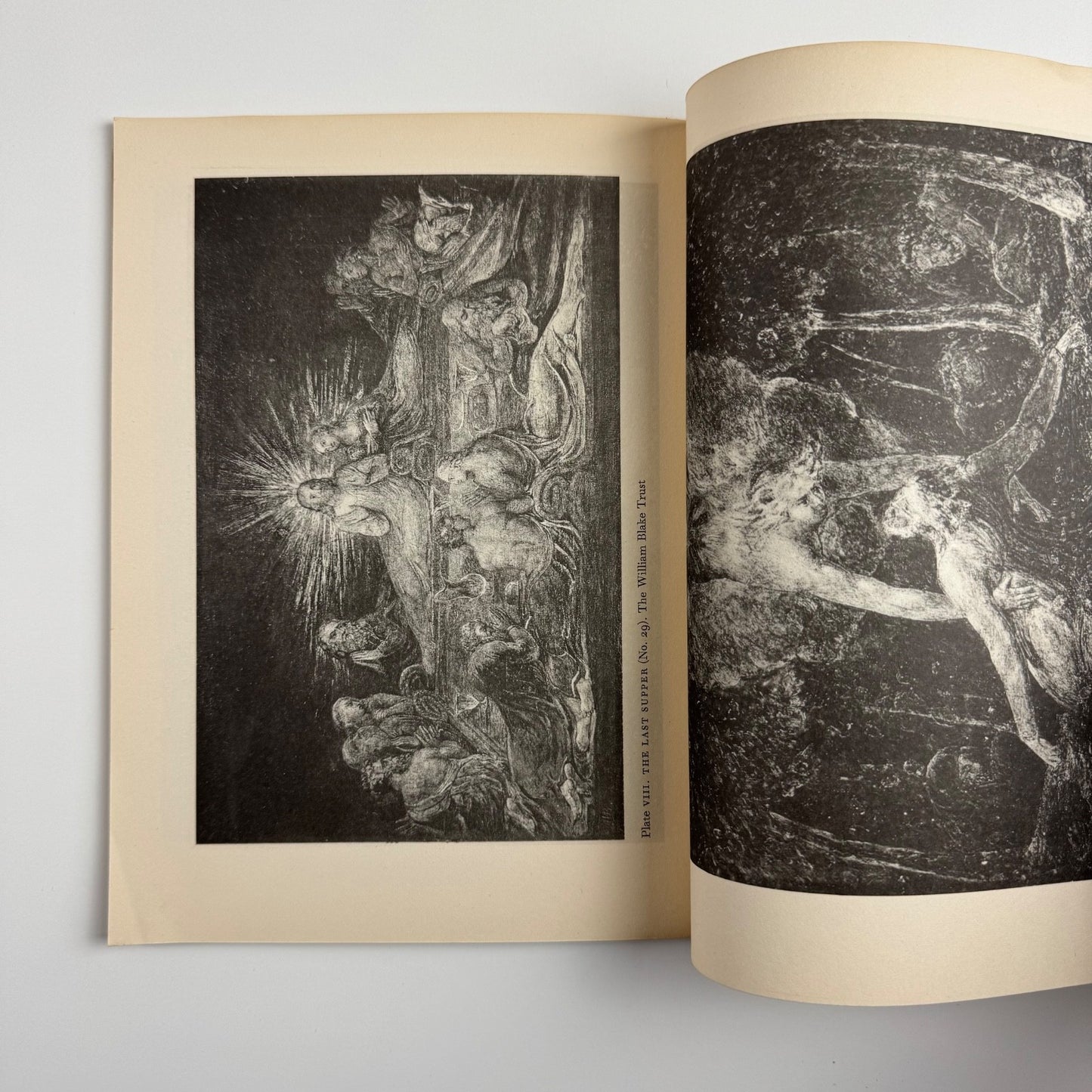 Tempera Paintings by William Blake | Festival of Britain and William Blake Trust Arts Council 1951 includes private view invite