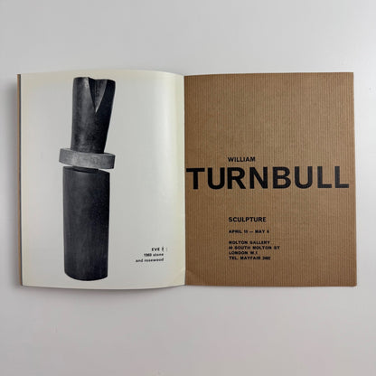 William Turnbull. Sculpture | Molton Gallery, 1961