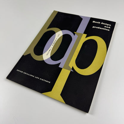 Book Design and Production | Volume 3 No 3 1960 | Printing News Ltd | Ed. James Moran
