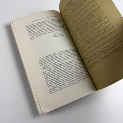 William Holman Hunt’s Letters to Thomas Seddon George P. Landow signed by author | Reprint from John Rylands University Library of Manchester, Vol 66, No. 1 Autumn 1983