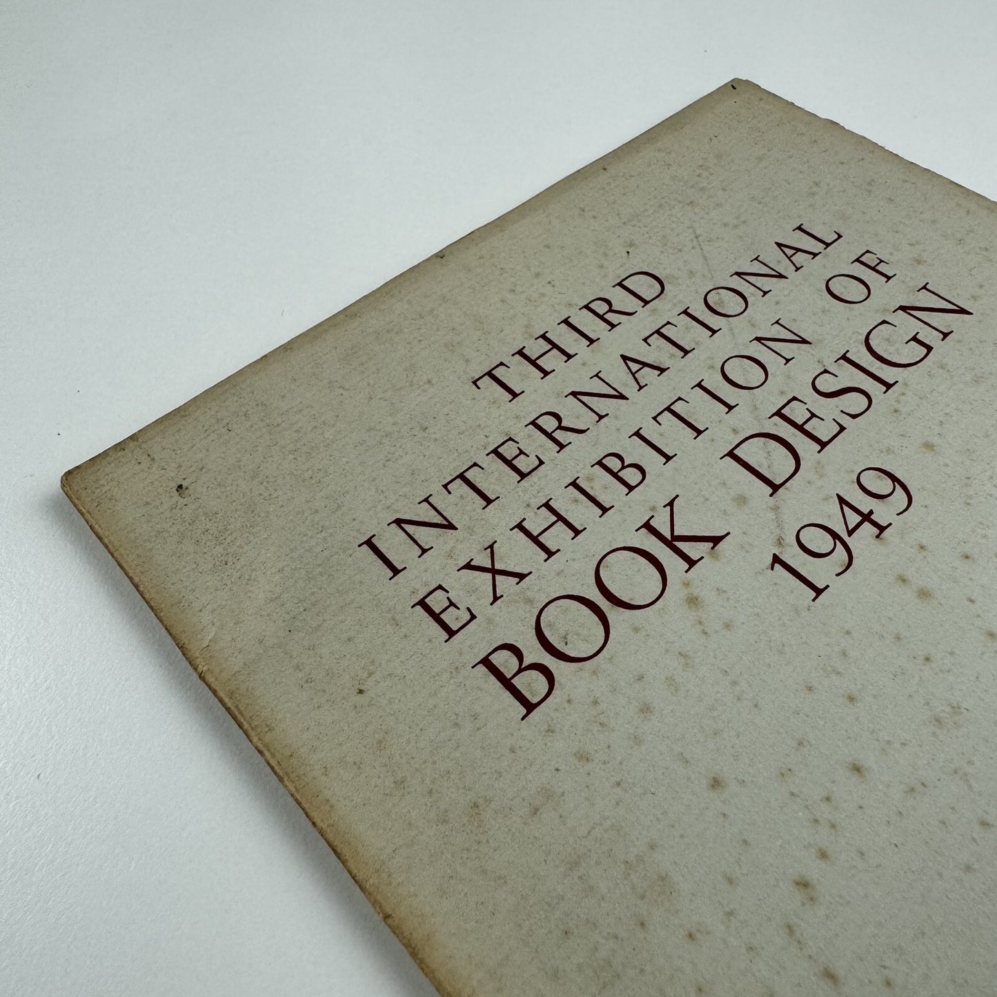 Third International Exhibition of Book Design 1949 National Book League