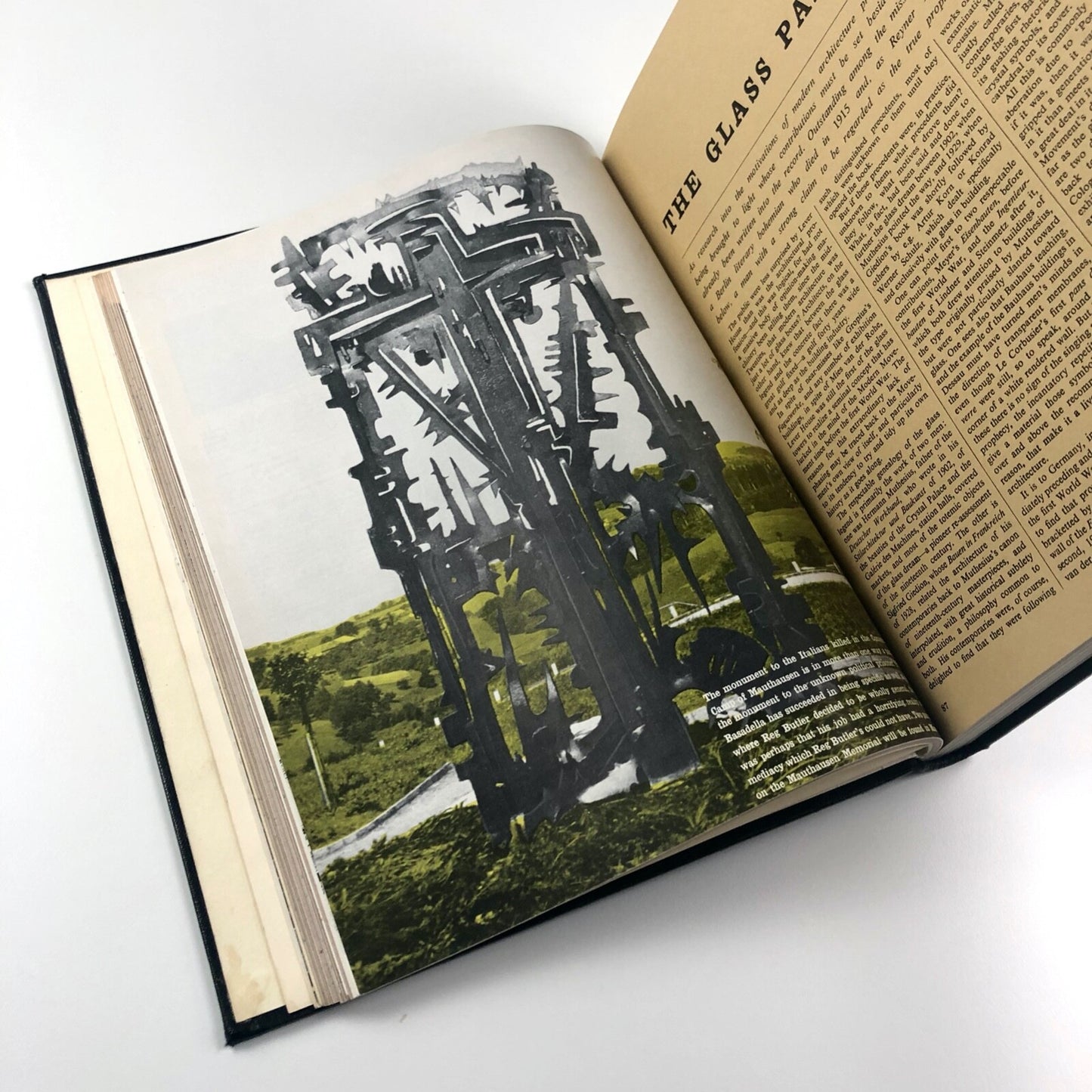 Architectural Review journal bound volume | Vol 125 January-June 1959 ex-library
