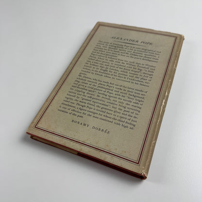 Alexander Pope by Bonamy Dobrée | Sylvan Press, 1951