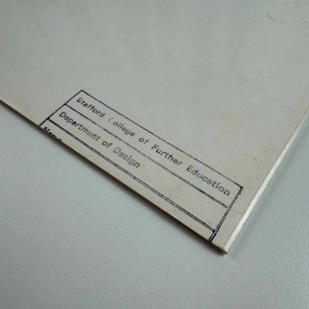 'Monotype' type study leaflets for students: Composition rules, Spacing, 'Monotype' composing machines folder + four leaflets
