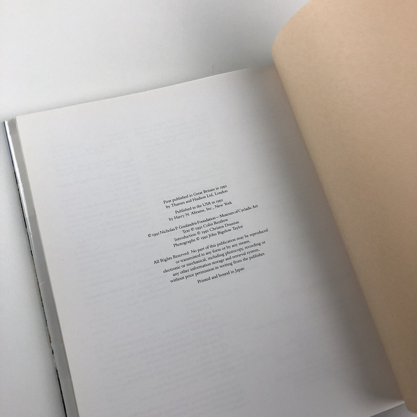 The Cycladic Spirit by Colin Renfrew | Nicholas P. Goulandris Collection 1991