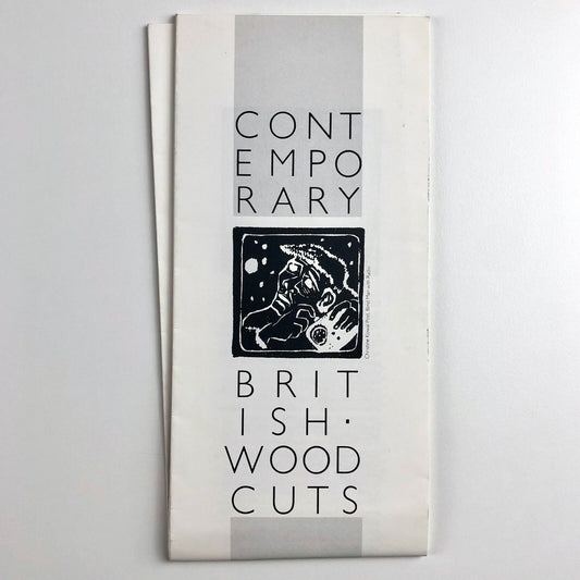 Contemporary British Woodcuts | City Museum and Art Gallery Worcester | Exhibition leaflet, 1986/7