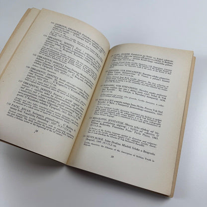 The Yugoslav Book through the ages | catalogue to accompany the exhibition organised by the Committee for Foreign Cultural Relations of Yugoslavia 1954-1955