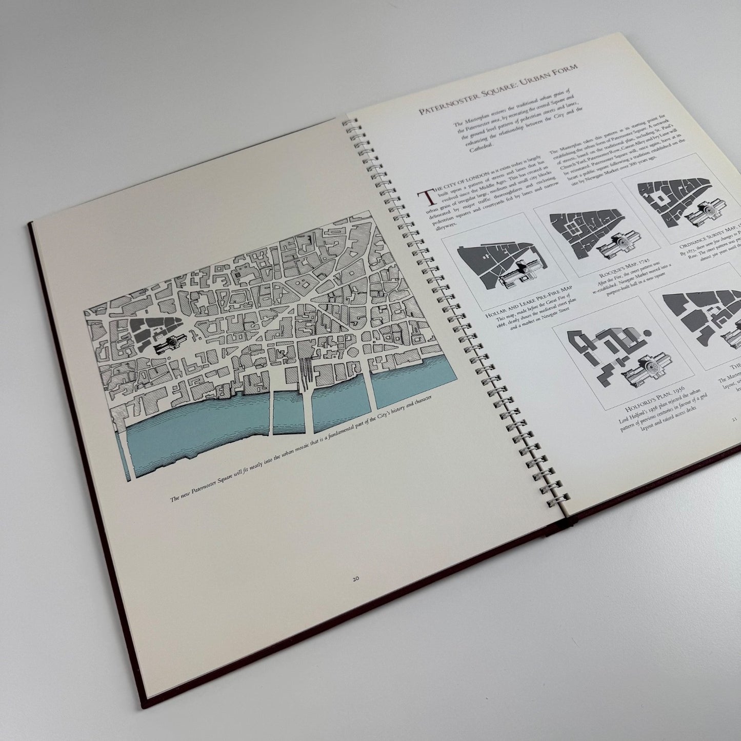 Paternoster Square the masterplan. Terry Farrell & Company undated c.1990