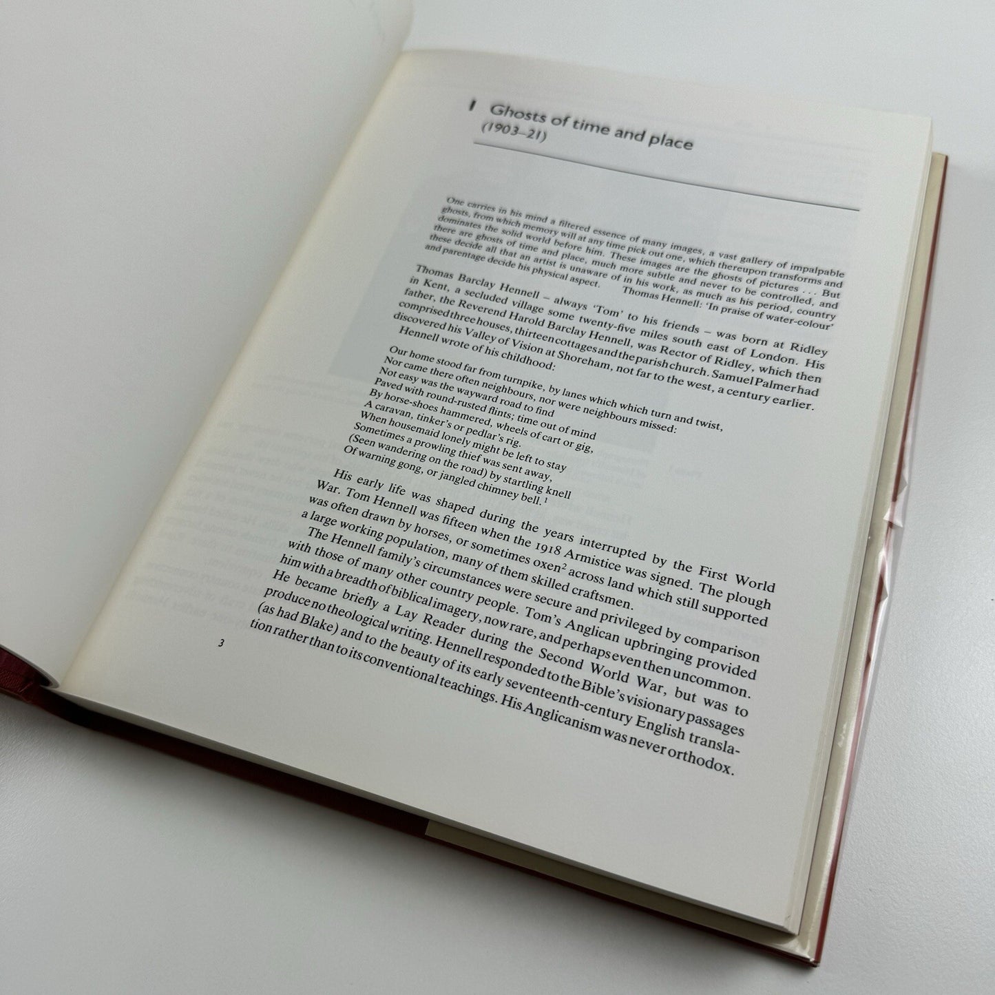 Thomas Hennell. Countryman, artist and writer by Michael MacLeod | Cambridge University Press, 1988 | Signed by the author