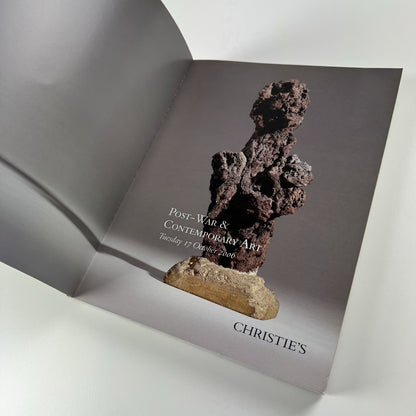 Post-war and contemporary art | Christie's London 17 October 2006 | No 7296