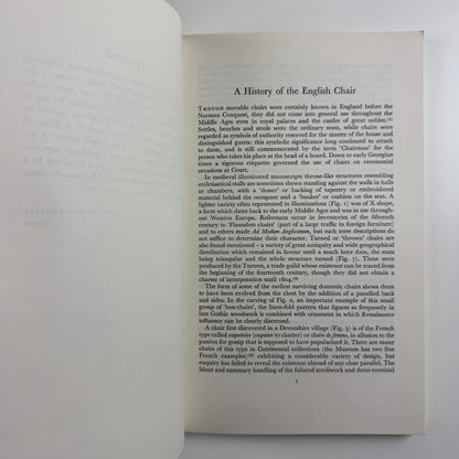 English Chairs. Victoria and Albert Museum introduction by Ralph Edwards, HMSO, 1970