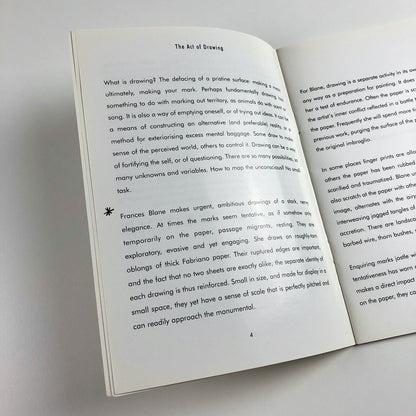 Frances Aviva Blane: New Drawings, catalogue | Shillam + Smith 3, London 1997