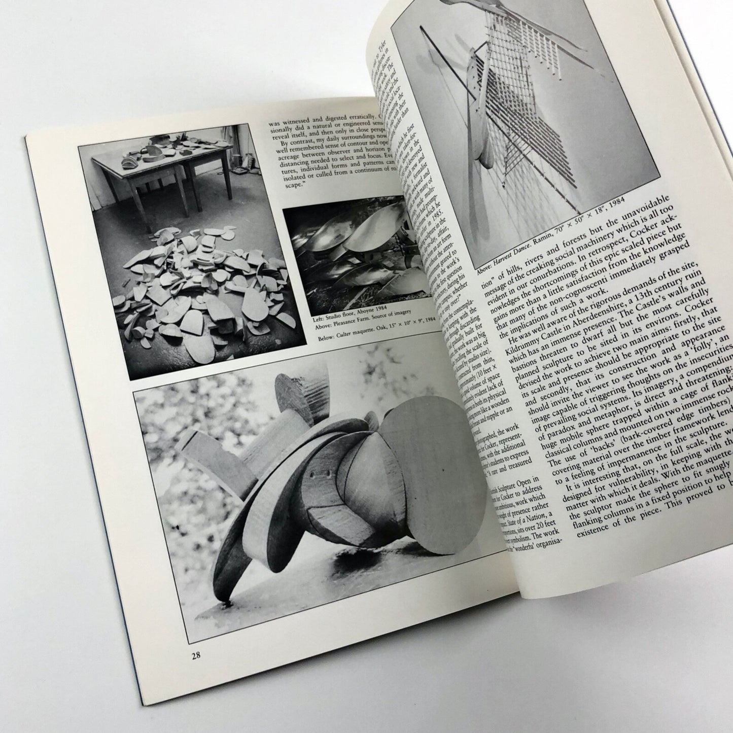 Doug Cocker. Sculpture and related works 1976-1986 | The Third Eye Centre exhibition catalogue, 1986