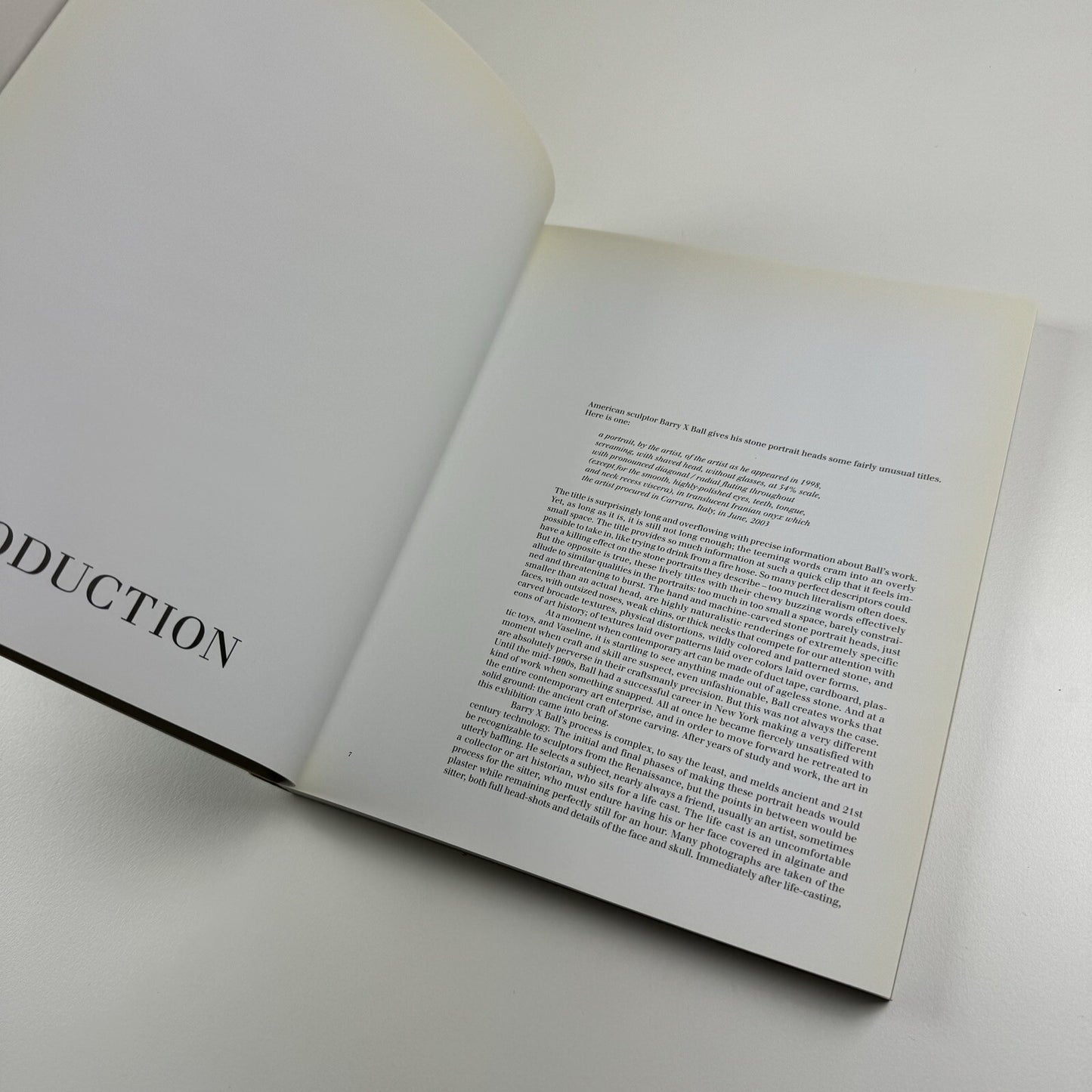 Barry X Ball Site | SITE Sante Fe 2007 exhibition catalogue