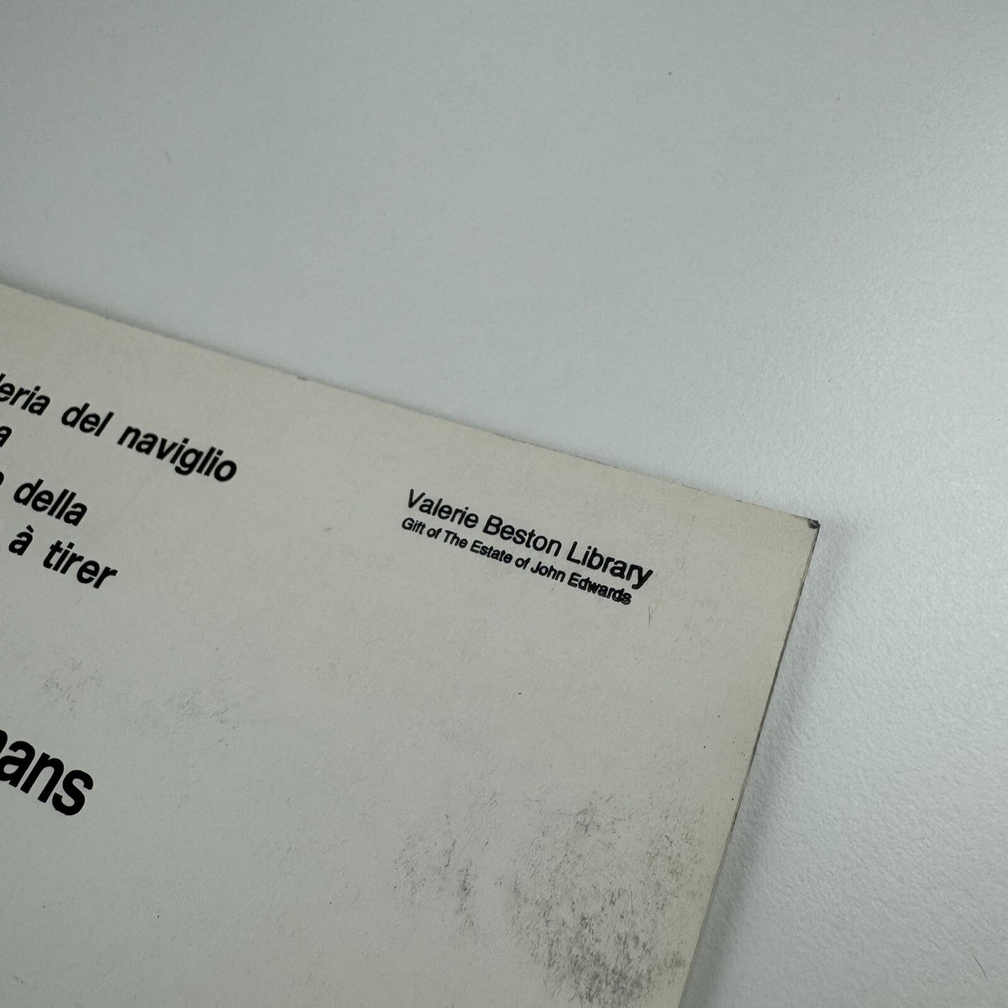 Disegni di Raph Cleeremans | Galleria del Naviglio, Milan January 1981 | Exhibition leaflet