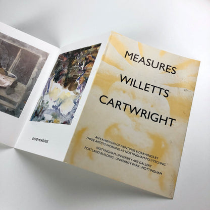 David Willetts, Peter Cartwright, David Measures – an exhibition of paintings & drawings | Nottingham Polytechnic, undated