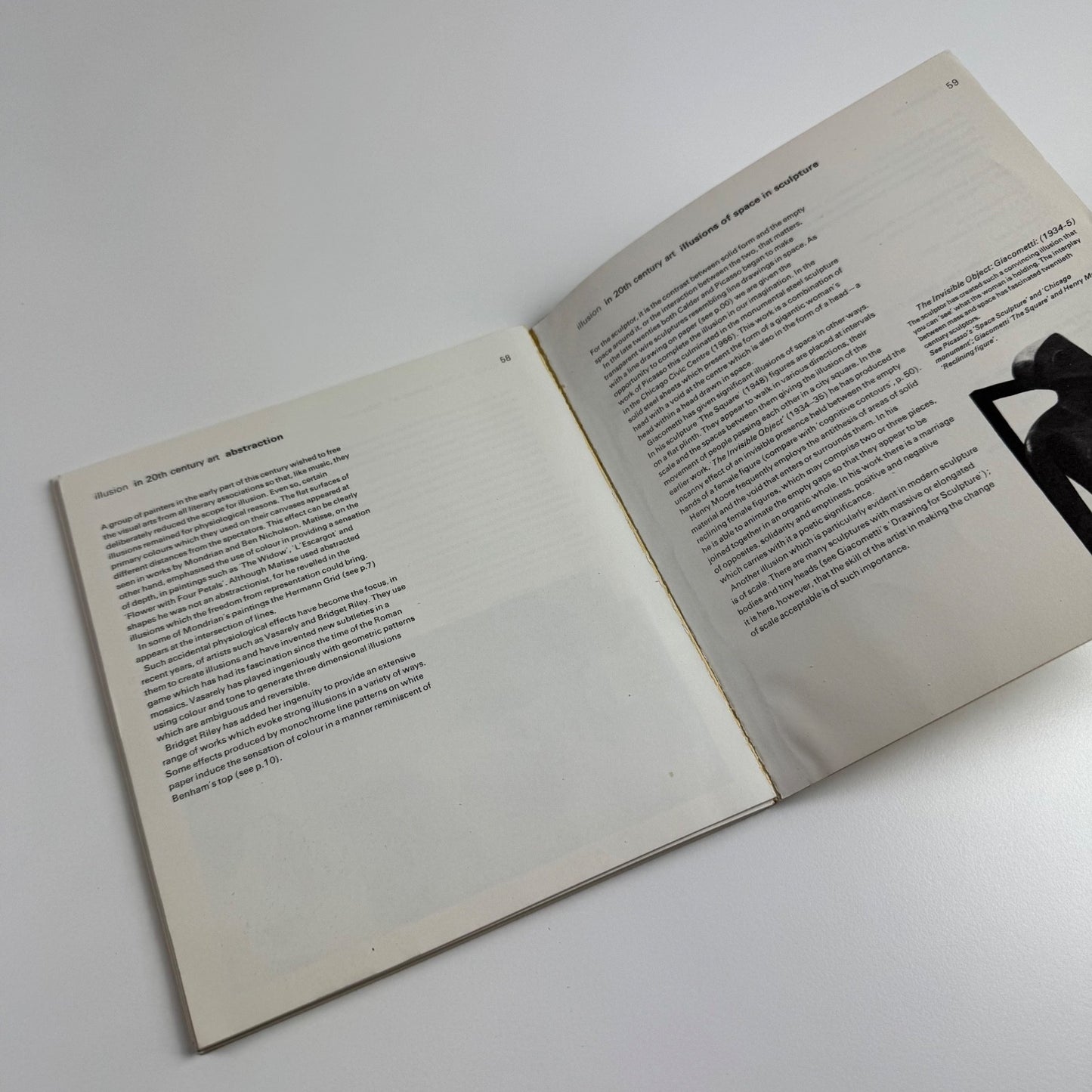 Illusion in Nature and Art | ICA catalogue, October 1973