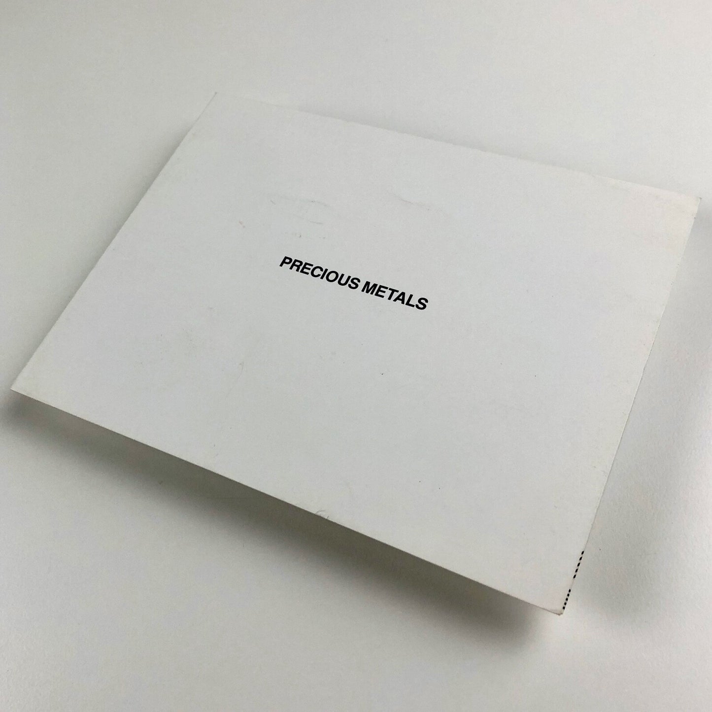 Precious Metals – Ten photo-triptychs by Roger Palmer | Serpentine private view invitation, folded card